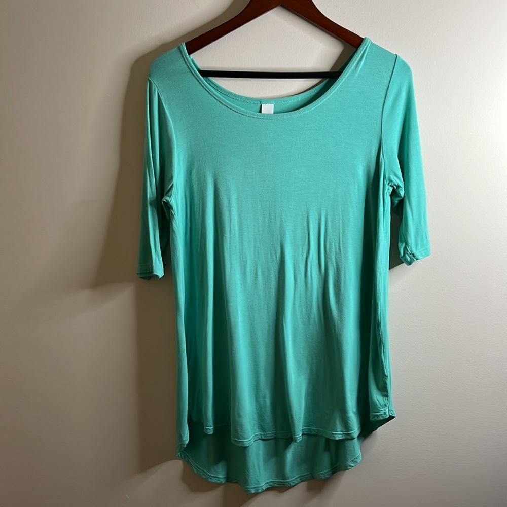 Yala Sandy Relaxed Fit Scoop Neck Short Sleeve Bamboo Top